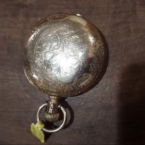 Antique Elgin pocket watch 1891 Hunter case